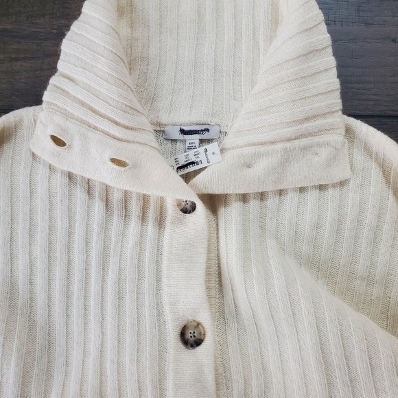 Madewell Oversize-Collar Cardigan Sweater - Picture 5 of 10